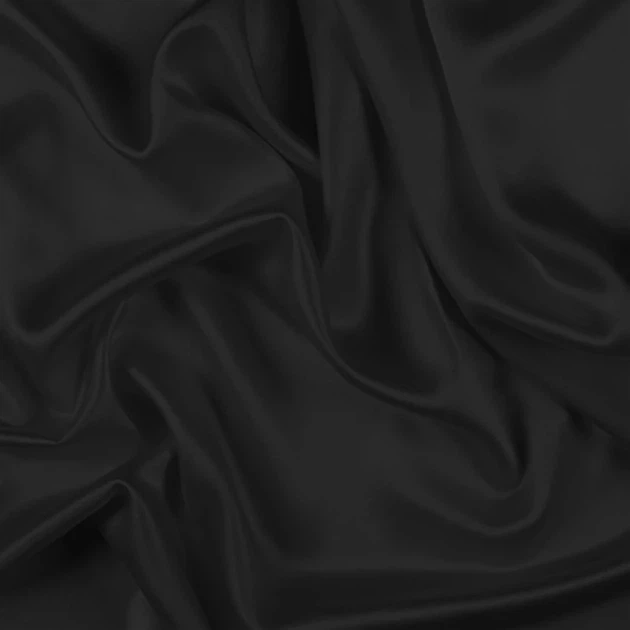 Комплект постільної білизни MirSon євро 200x220 см Light Pro 10-006 Black Satin (2200010171372) - зображення 3