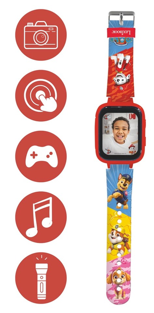 Smartwatch dla dzieci Lexibook Paw Patrol z kartą pamięci 8GB (DMW070PA) (3380743105635) - obraz 4
