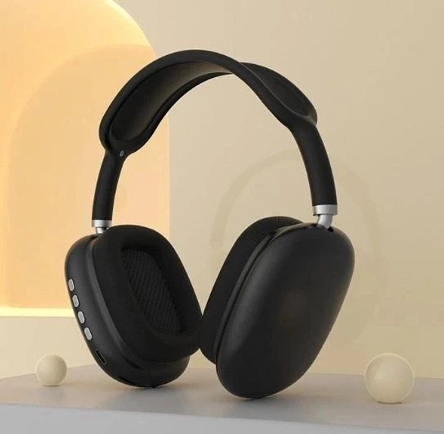 Беспроводные Bluetooth-наушники Macaron P9 Max: глубокий бас, шумоподавление, микрофон, 40 мм динамики - изображение 4