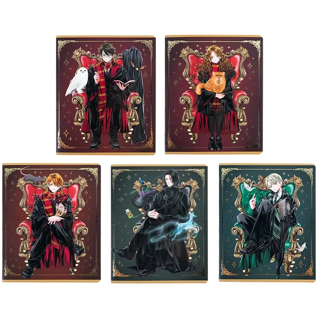 Набір зошитів шкільні Kite Harry Potter HP24-239, 24 аркуша, лінія 5шт - Фото 8 Набір зошитів шкільні Kite Harry Potter HP24-239, 24 аркуша, лінія 5шт - изображение 8