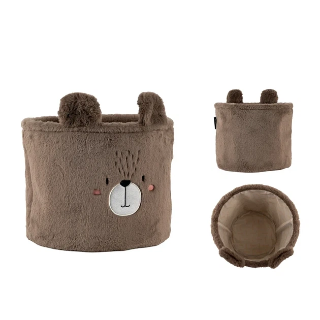 Кошик для зберігання Kite Sweet Bear K24-3100M-3, 30х25 см, плюшевий - зображення 2