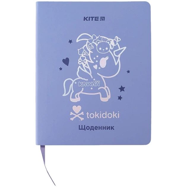 Щоденник шкільний Kite tokidoki TK24-283, м'яка обкладинка, PU - Фото 1 Щоденник шкільний Kite tokidoki TK24-283, м'яка обкладинка, PU - изображение 1