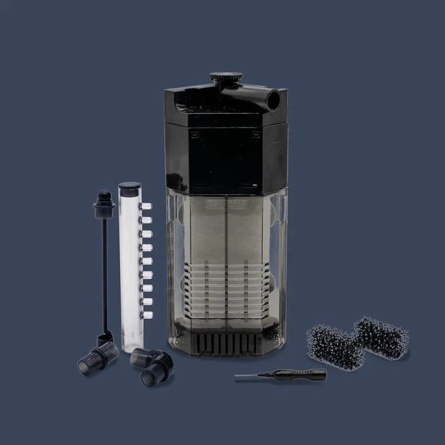 Фільтр DENNERLE Nano Clean Eckfilter, кутовий, для акваріумів 10-40 літрів (5925) - Фото 5 Фільтр DENNERLE Nano Clean Eckfilter, кутовий, для акваріумів 10-40 літрів (5925) - изображение 5