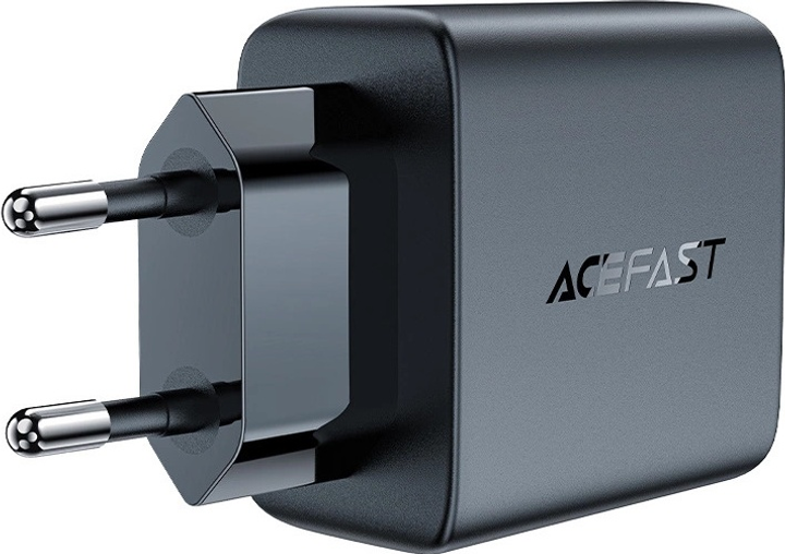 Ładowarka sieciowa Acefast A49 GaN PD 35 W 2 x USB-C Black (6974316282198) - obraz 3