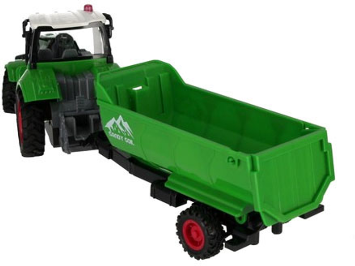 Traktor zdalnie sterowany Euro-Trade z przyczepą 542685 (5905523665130) - obraz 5
