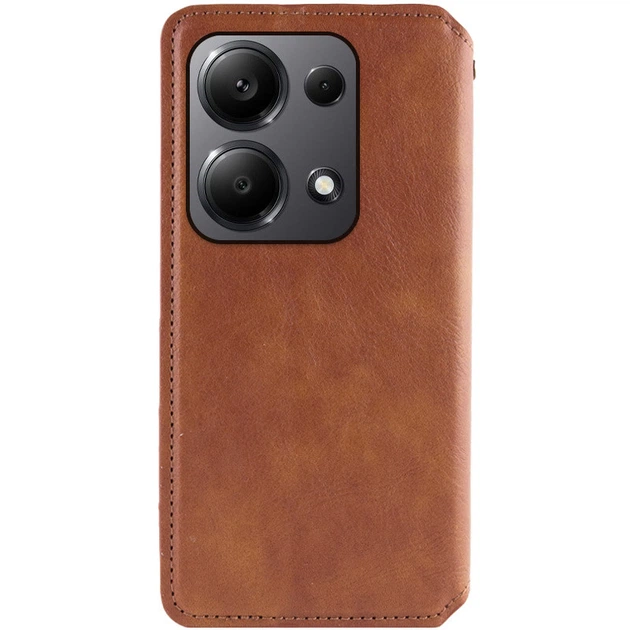 Чохол-книжка Epik Prisma на Xiaomi Redmi Note 13 4G Коричневий - Фото 2 Чохол-книжка Epik Prisma на Xiaomi Redmi Note 13 4G Коричневий - зображення 2