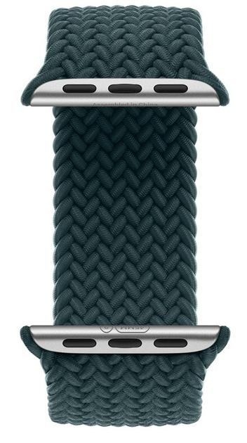 Pasek Apple Watch Braided Solo Loop 45mm Size 2 Rainforest (APL_MQGN3) - obraz 3