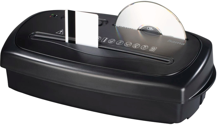 Niszczarka Hama Home X10CD Black (4007249505439) - obraz 3