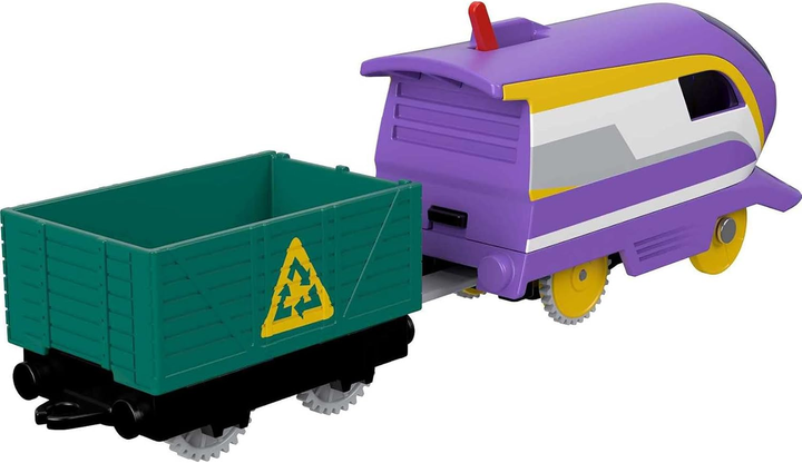 Lokomotywa Fisher-Price Thomas & Friends Kana z przyczepą (0194735035540) - obraz 3