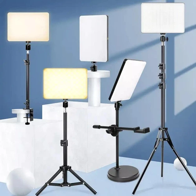 Професійна лампа відеосвітло Veron LED RL-24 2.1 m тринога в комплекті - зображення 6