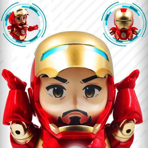 Танцующая музыкальная игрушка ночник Железный человек Iron Man - Фото 5 Танцующая музыкальная игрушка ночник Железный человек Iron Man - изображение 5