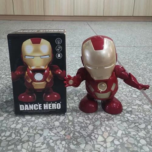 Танцующая музыкальная игрушка ночник Железный человек Iron Man - Фото 6 Танцующая музыкальная игрушка ночник Железный человек Iron Man - изображение 6