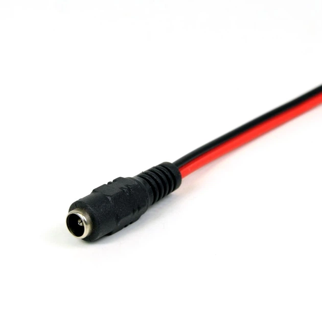 Роз'єм живлення (мама, female) Power jack 2.1*5.5mm з дротом 20 см - Фото 1 Роз'єм живлення (мама, female) Power jack 2.1*5.5mm з дротом 20 см - изображение 1