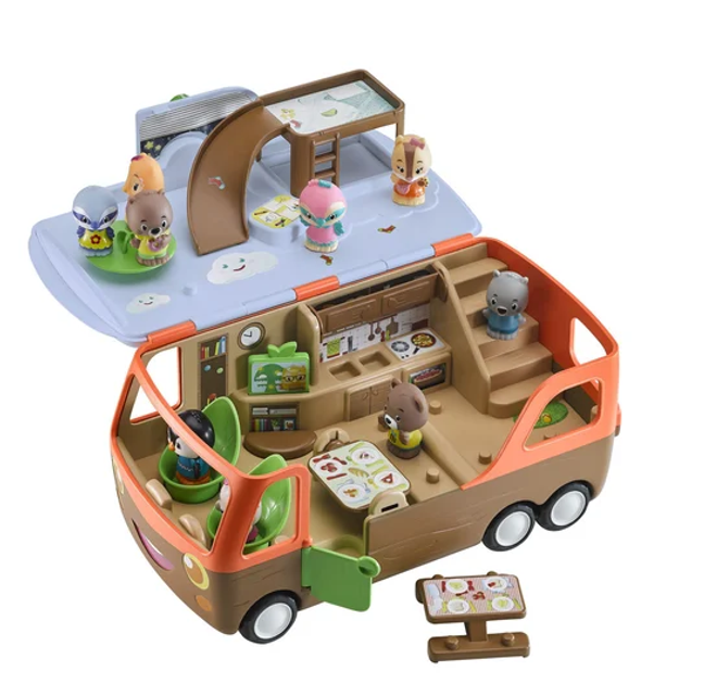 Ігровий набір Klorofil Timber Tots Camper Van (3056567002138) - зображення 3