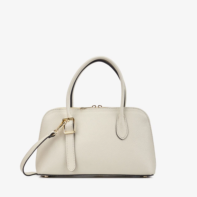 Сумка женская кожаная тоут средняя Regina Notte Tote 3921 Бежевый - Фото 1 Сумка женская кожаная тоут средняя Regina Notte Tote 3921 Бежевый - изображение 1