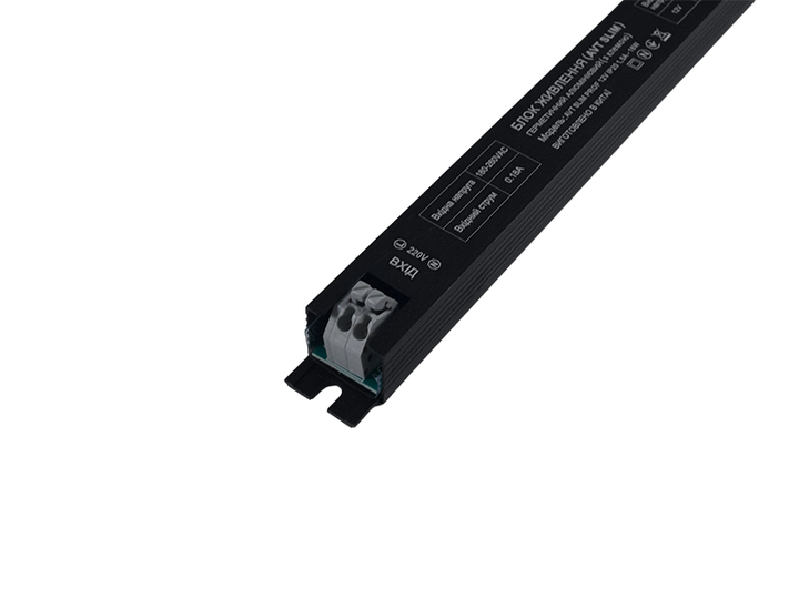 Блок живлення 18W IP20 1,5A - 12V (з клемою) AVT SLIM PROF - Фото 2 Блок живлення 18W IP20 1,5A - 12V (з клемою) AVT SLIM PROF - изображение 2