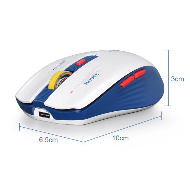 Мишка LT-T19 безшумна ігрова безпровідна RGB 2000DPI що світиться - зображення 4