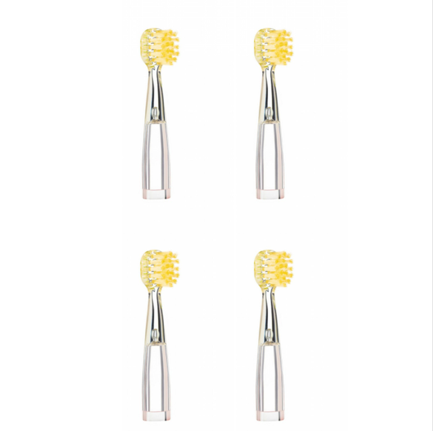 Насадки для детской зубной щетки Medica+ Kidsbrush 2.0 yellow (4 шт ) - Фото 1 Насадки для детской зубной щетки Medica+ Kidsbrush 2.0 yellow (4 шт ) - изображение 1