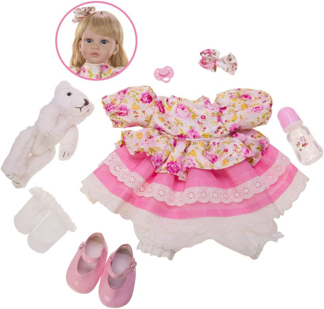Пупс Woopie Baby Dolls Іспанка Марсія 57 см (5906280650568) - зображення 8