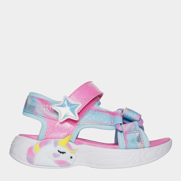 Дитячі спортивні сандалії для дівчинки Skechers Unicorn Dreams Sandal 303107N PKMT 25 Рожеві від Rozetka на платформі USKIDKA Акція на Дитячі спортивні сандалії для дівчинки Skechers Unicorn Dreams Sandal 303107N PKMT 25 Рожеві від Rozetka