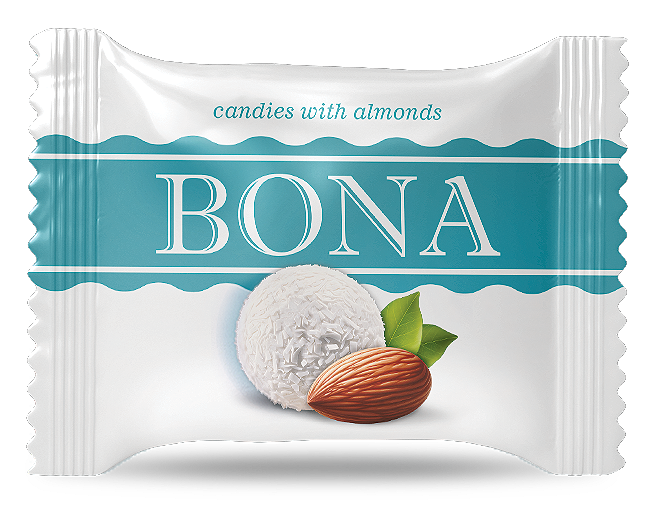 Цукерка BONA мигдаль Chocco Via вагова 1000г (213942) - Фото 1 Цукерка BONA мигдаль Chocco Via вагова 1000г (213942) - изображение 1