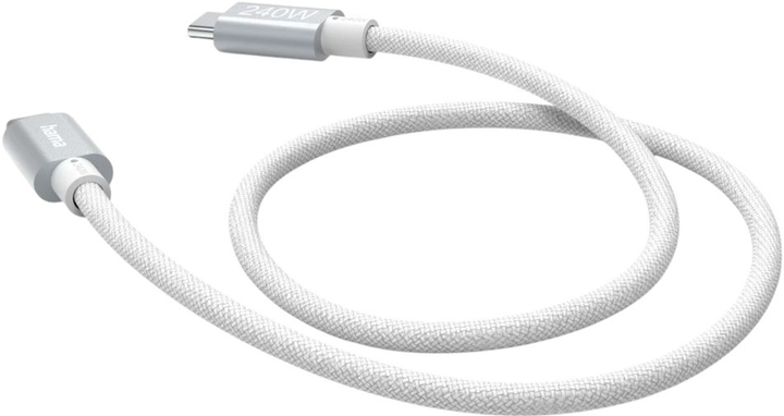 Кабель Hama USB Type-C - USB Type-C M/M 1.5 м White (4047443517821) - зображення 3