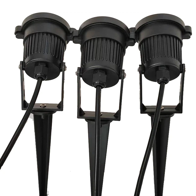 Світлодіодні садові ліхтарі для газонів ландшафтних доріжок LED 5W IP65 / 12В 3000К - зображення 14