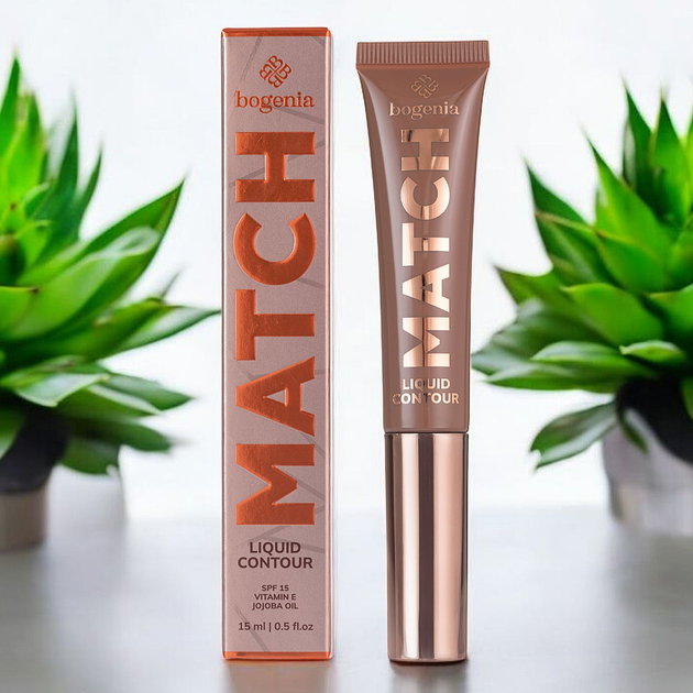 Контур для лица жидкий Bogenia Match Liquid Contour BG655 №01 - изображение 3