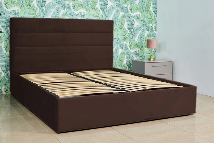 Двуспальная кровать Smart Stella Marina Lite 160х200 см Lili 18 Какао (33410013-18160) - Фото 3 Двуспальная кровать Smart Stella Marina Lite 160х200 см Lili 18 Какао (33410013-18160) - изображение 3
