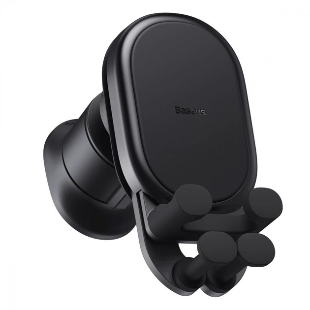 Держатель телефона Baseus Stable Gravitational Car Mount Air (Air Outlet Version) black (SUWX020001) - изображение 4