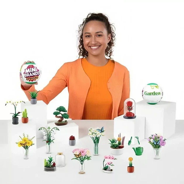 Набір фігурок колекційних ZURU серія Mini Brands Botanical Garden у кулі - зображення 5