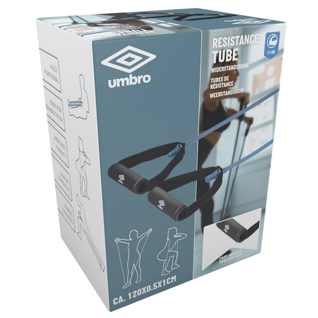 Эспандер для тренировок трубчатый с ручками Umbro - изображение 2