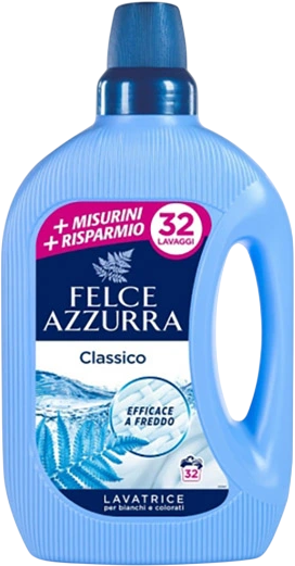 Гель для стирки Felce Azzurra Classico 1.595 л (8001280030802) - Фото 1 Гель для стирки Felce Azzurra Classico 1.595 л (8001280030802) - изображение 1