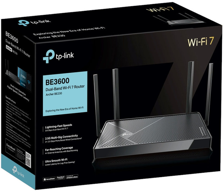 Маршрутизатор TP-LINK Archer BE230 (4895252503685) - зображення 4