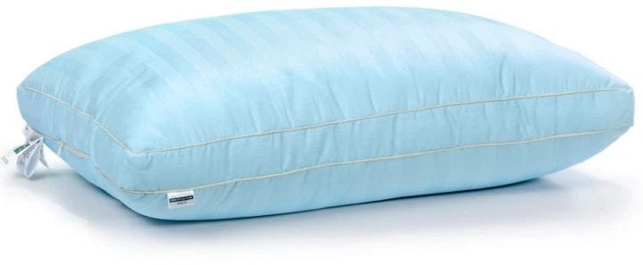 Подушка шовкова MirSon 1262 Valentino Deluxe Silk Kapok М'яка 40х40 см (2200003281217) - зображення 3