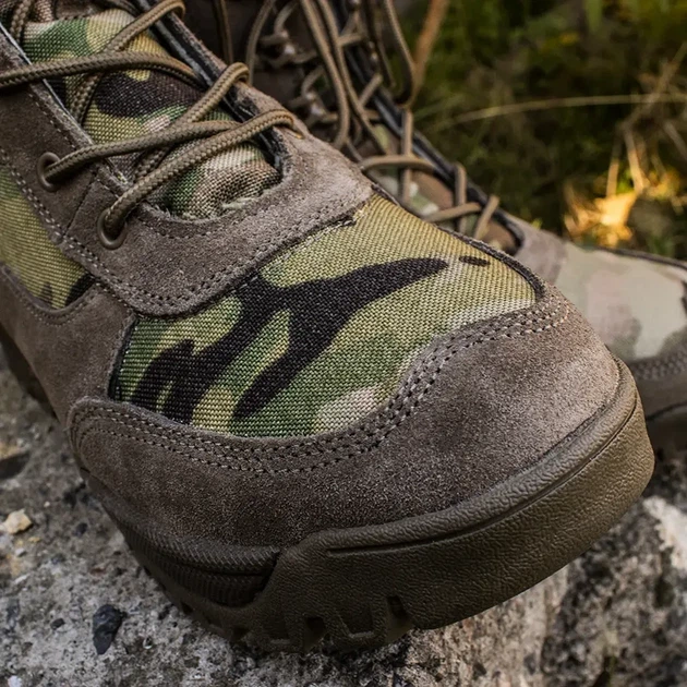 Берці TACTICAL BOOTS — YKK ZIPPER — Teesar — MULTICAM 41 - Фото 3 Берці TACTICAL BOOTS — YKK ZIPPER — Teesar — MULTICAM 41 - зображення 3