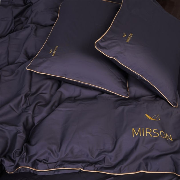 Наволочка MirSon Сатин Premium Corner Iron grey 70x70 см від Rozetka на платформі USKIDKA Акція на Наволочка MirSon Сатин Premium Corner Iron grey 70x70 см від Rozetka