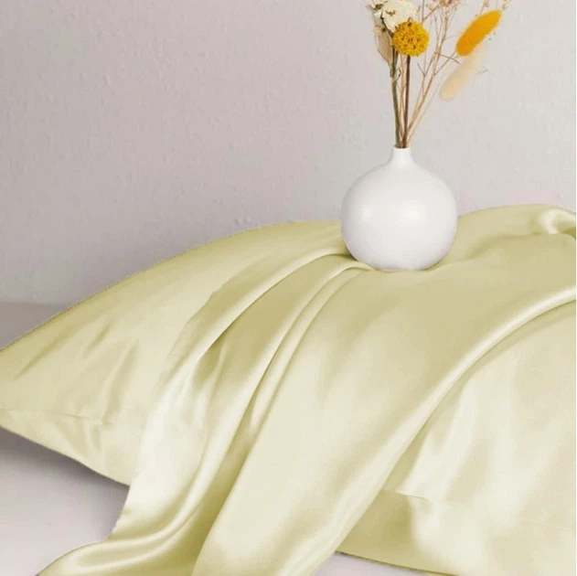 Наволочка MirSon Light Pro 10-014 Soft yellow Satin 50x70 см (2200010175462) - изображение 4