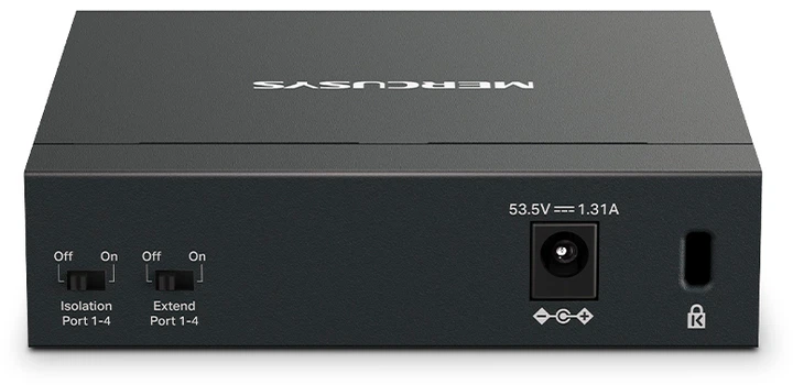 Комутатор Mercusys MS105GP - зображення 2
