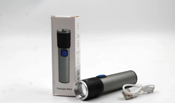 Фонарик BL K31 USB CHARGE для дома, для дачи, для похода, для отдыха, для туризма, для кемпинга - Фото 4 Фонарик BL K31 USB CHARGE для дома, для дачи, для похода, для отдыха, для туризма, для кемпинга - изображение 4