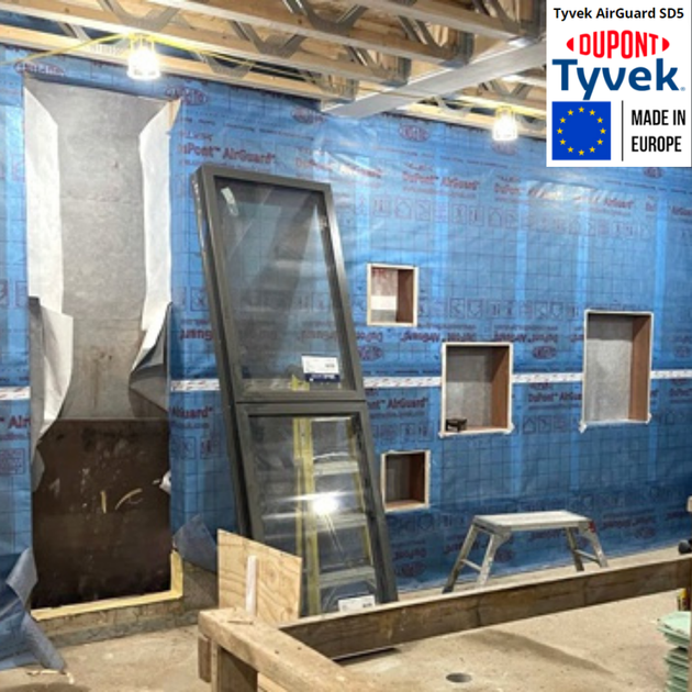 Пароизоляционная мембрана Tyvek AirGuard SD5 1,5х50 м, 75 м2, 108 г/м2 - изображение 8