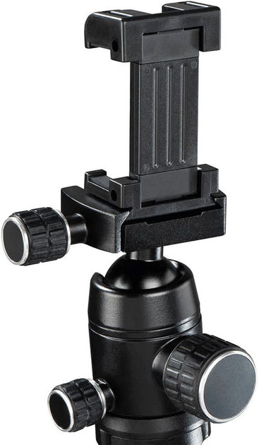 Головка тримач для штативу Hama Smartphone Holder Pro II 9.5cm with Bluetooth RC (4007249046338) - зображення 6