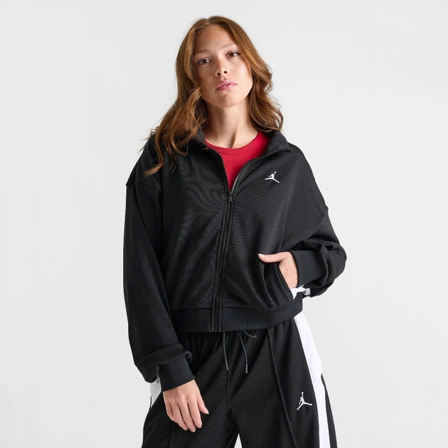 Олимпийка Air Jordan Core Knit Jacket Black FV7104-010 S - Фото 4 Олимпийка Air Jordan Core Knit Jacket Black FV7104-010 S - изображение 4