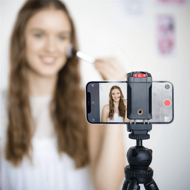 Uchwyt do statywu Hama "Pro" 2in1 Smartphone / Tablet Holder, 1 / 4" (4007249046451) - obraz 12