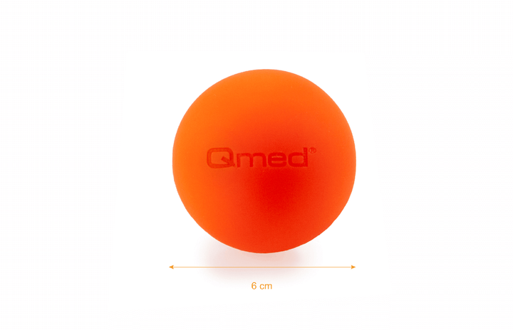 Массажный мяч Lacrosse Ball, оранжевый Ø 6 см Qmed (2000003117956) - Фото 2 Массажный мяч Lacrosse Ball, оранжевый Ø 6 см Qmed (2000003117956) - изображение 2