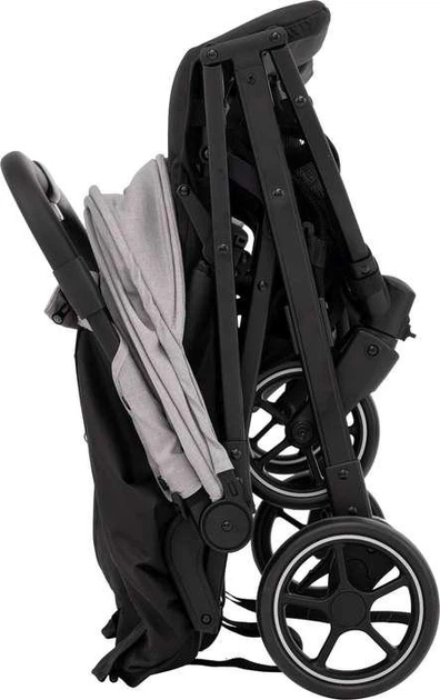 Коляска для дитини прогулянкова FreeON Active TWIN, сіра - зображення 8