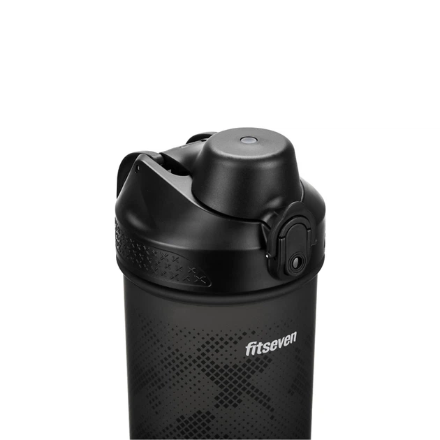 Спортивний шейкер Fitseven Infinity 1110(Black) 550 мл, чорний - зображення 3