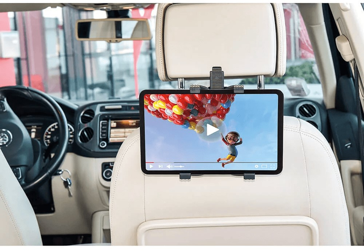 Автотримач Hama Headrest Holder 360 Swivel Fit Devices 7-12.9" Black (4047443499585) - зображення 5
