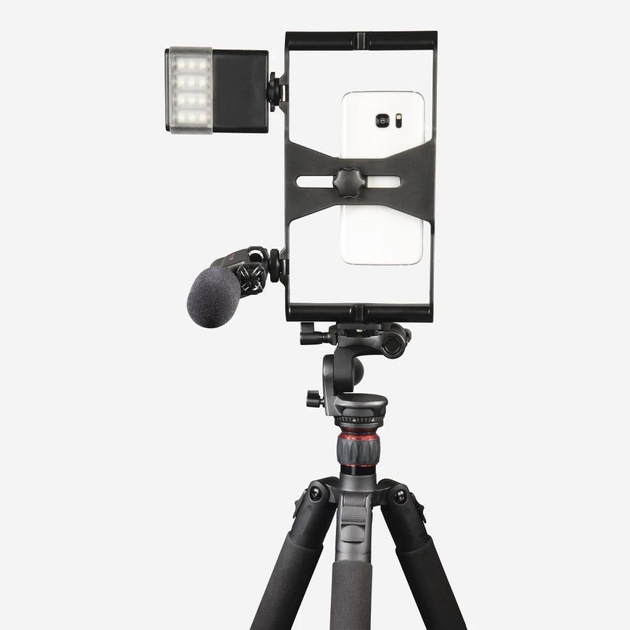 Головка тримач для штативу Hama Smartphone Video Hand Grip Smartphone Holder (4007249046222) - зображення 3