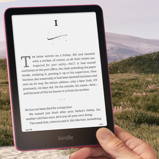 Електронна книга Amazon Kindle Paperwhite Signature Edition 12th Gen. 32GB Raspberry (B0CFPHPHYC) - зображення 5